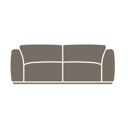 Bellevue Sofa Icon Front