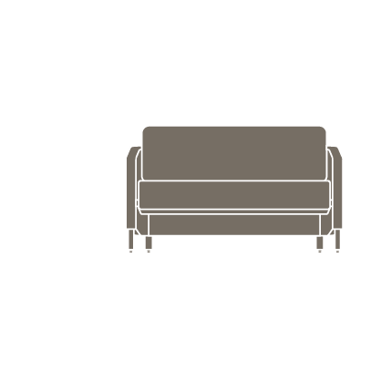 Rochester Settee Icon 1
